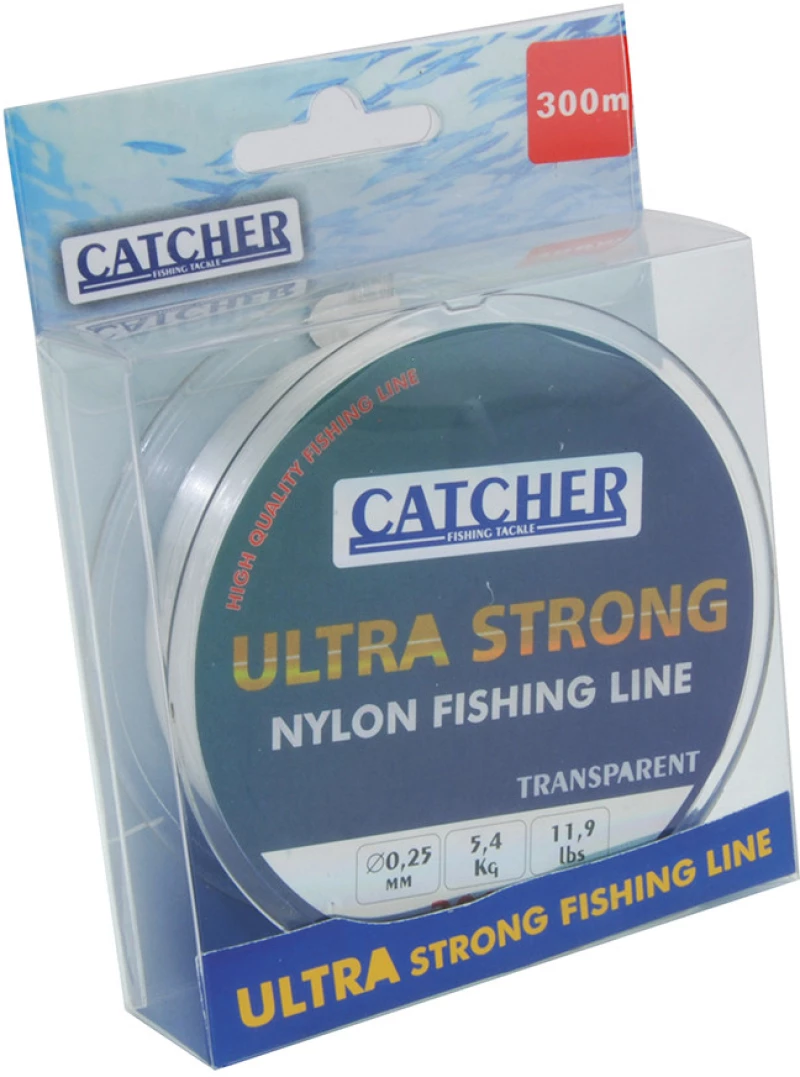Πετονιά Διάφανη Catcher Κωδ. 71232 300m/0.20mm/3.3kg