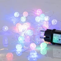 ΣΕΙΡΑ, 100 MINI LED 2CM, 4.5V, ΜΕ ΑΚΡΥΛΙΚΕΣ ΜΠΑΛΙΤΣΕΣ 2CM, ΜΕ ΜΕΤΑΣΧΗΜΑΤΙΣΤΗ, ΠΡΟΕΚΤΑΣΗ ΠΑΡΟΧΗΣ 300CM, ΑΣΗΜΙ ΧΑΛΚΟΣ, ΟPAL LED ΑΝΑ 5CM, IP44 600-11926