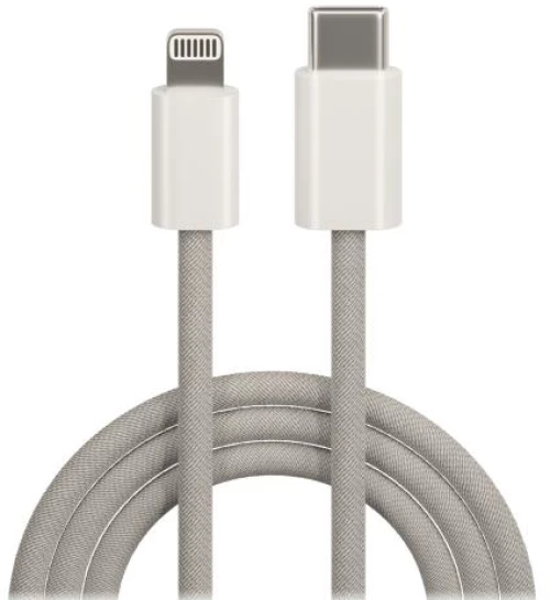 Καλώδιο Σύνδεσης USB 2.0 Maxlife MXUC-06 Braided USB C σε Lightning PD 20W 1m Γκρι 5900495054425 5900495054425