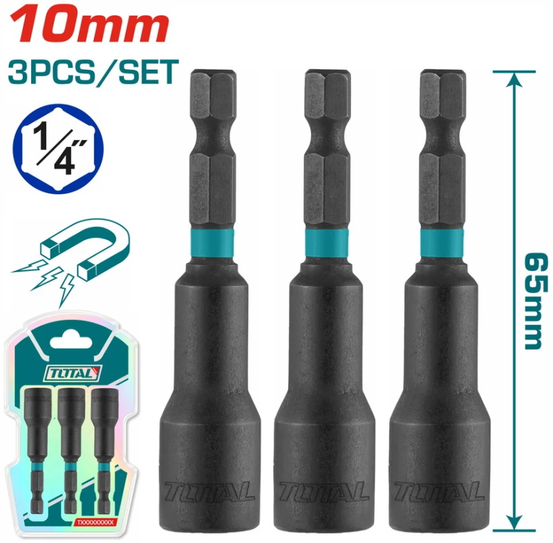 TOTAL ΜΑΓΝΗΤΙΚΟ ΚΑΡΥΔΑΚΙ 10mm 3ΤΕΜ (TAC271031) ως