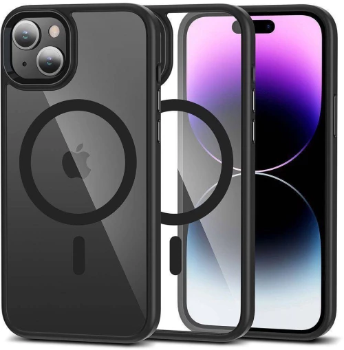 Case APPLE IPHONE 15 Tech-Protect Magmat MagSafe black