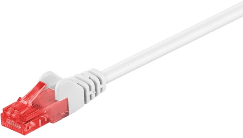 GOOBAY καλώδιο δικτύου 68637, CAT 6 U/UTP, CCA, 5m, λευκό