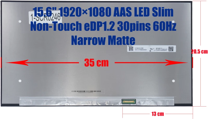 Οθόνη Laptop - Dell Latitude 3520 Screen monitor   ( Κωδ.1-SCR0246)