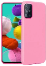 Oem Θήκη Σιλικόνης Για Samsung Galaxy A03S Ροζ