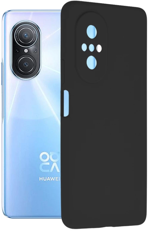 Techsuit - Soft Edge Silicone - Huawei  nova 9 SE - Black