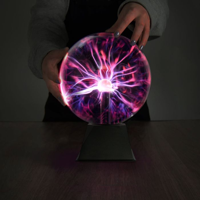 Mikamax® Διακοσμητικό Φωτιστικό Plasma Ball 20cm