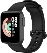 Soft Silicone Λουράκι Σιλικόνης Για Xiaomi Mi Watch Lite / Redmi Watch - Μαύρο ΟΕΜ