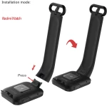 Soft Silicone Λουράκι Σιλικόνης Για Xiaomi Mi Watch Lite / Redmi Watch - Μαύρο ΟΕΜ