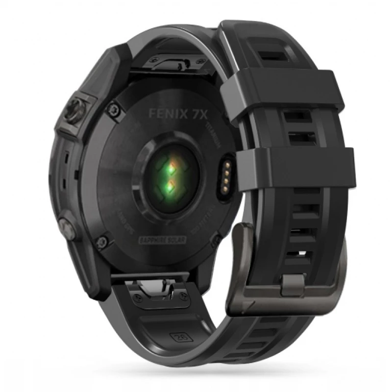 Tech-Protect® Iconband Λουράκι Σιλικόνης για Garmin Fenix 5/6/6 Pro/7 Fits All 22mm- Black