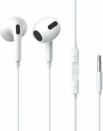 Baseus® Encok H19 Ενσύρματα Ακουστικά με Built In Microphone και Remote Control 3.5mm - White