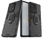 Ring Armor Case Προστατευτική Θήκη Με Ring Holder Και Kickstand Για Xiaomi Mix 4 - Μαύρο OEM