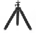 Mini Octopus Soft Τρίποδο/ Βάση για GoPro και άλλες Action κάμερες Black OEM