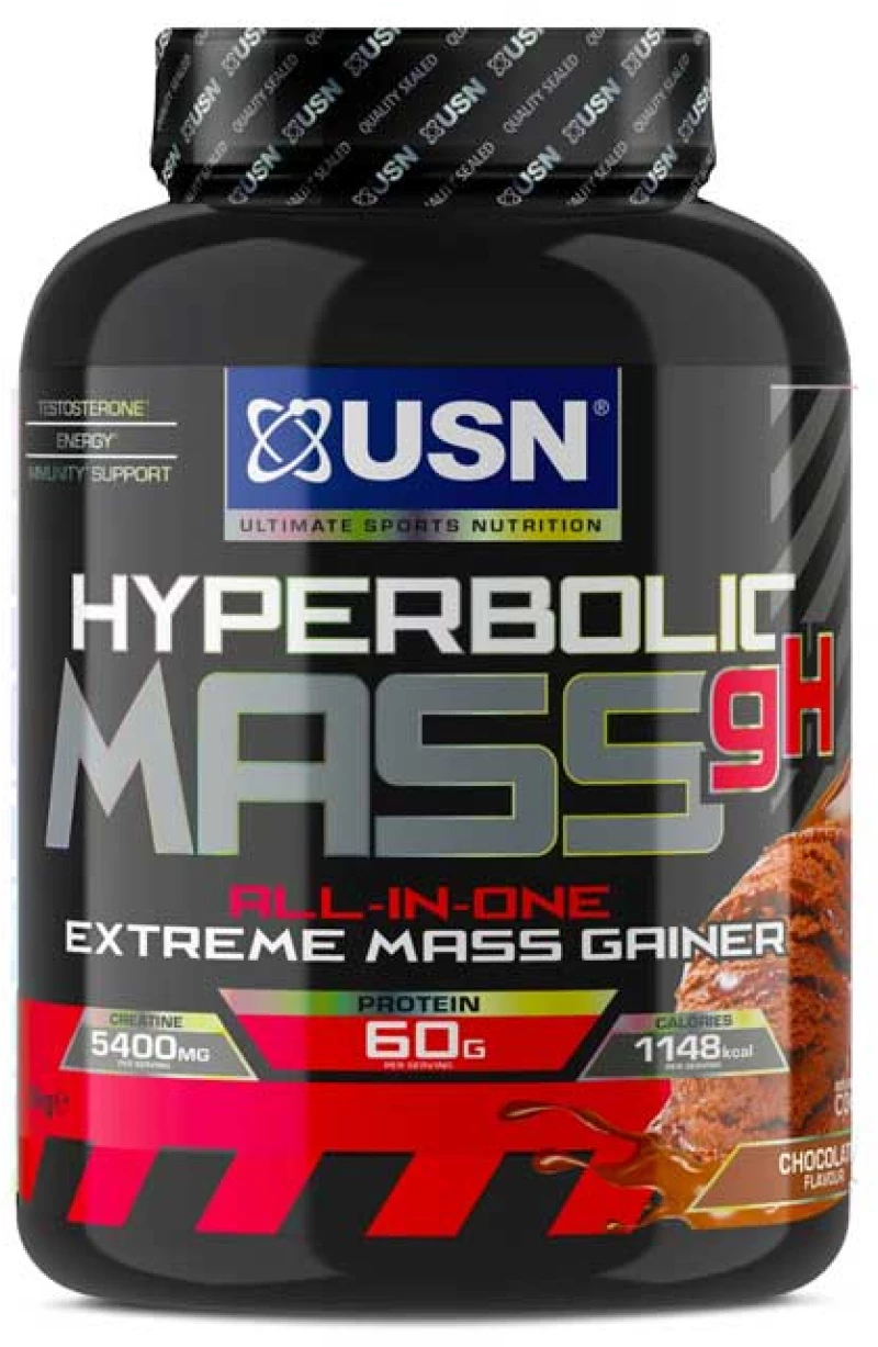 Hyperbolic Mass USN 2 Kg / Πρωτεΐνη  μάζας - όγκου - Φράουλα (Strawberry)