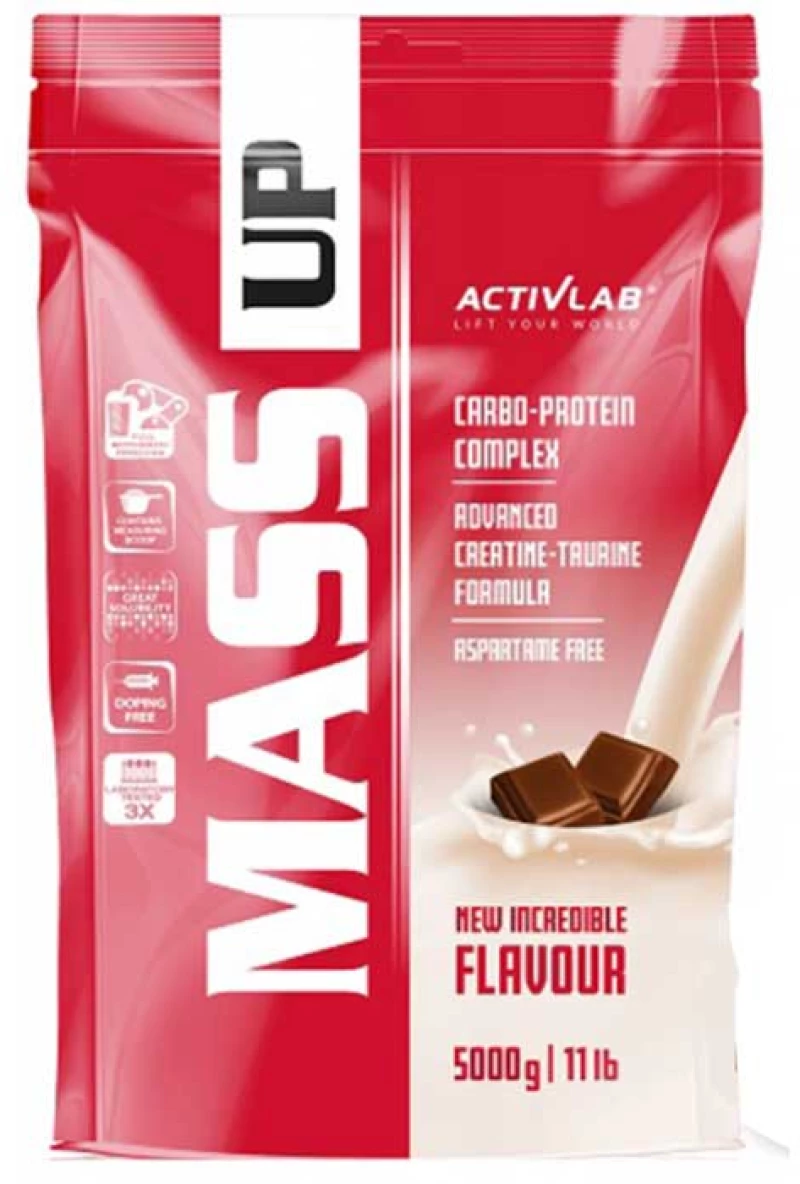 Mass Up 5000γρ Activlab / Πρωτεΐνη - Φράουλα (Strawberry)