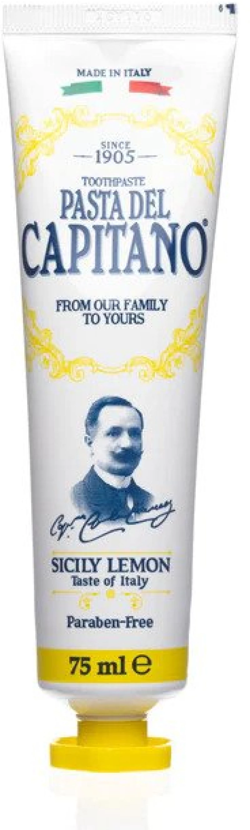 Οδοντόκρεμα Pasta Del Capitano Sicily Lemon Toothpaste 75ml
