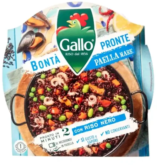 Ριζότο Παέγια Θαλασσινών Riso Gallo Bonta Pronte Paella Mare 220g