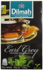Τσάι Μαύρο Dilmah Earl Grey Flavoured Ceylon Black Tea 20 Tea Bags 30g