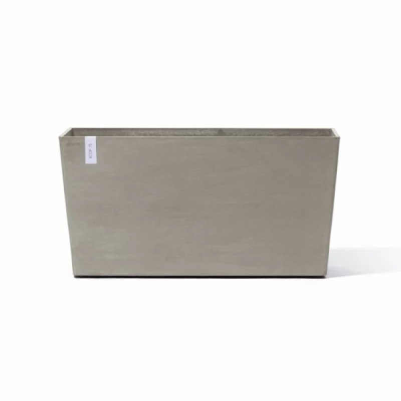 Ecopots Ζαρντινιέρα με Ρόδες Paris Wheels 100 Taupe