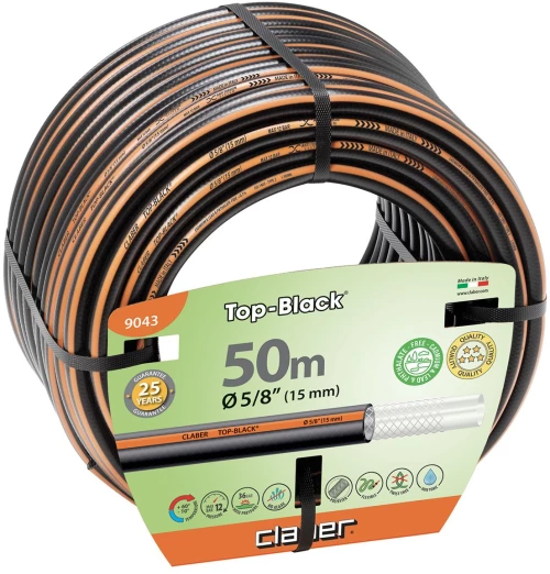 Λάστιχο Top-Black 5/8" Claber 9043 | 50 m