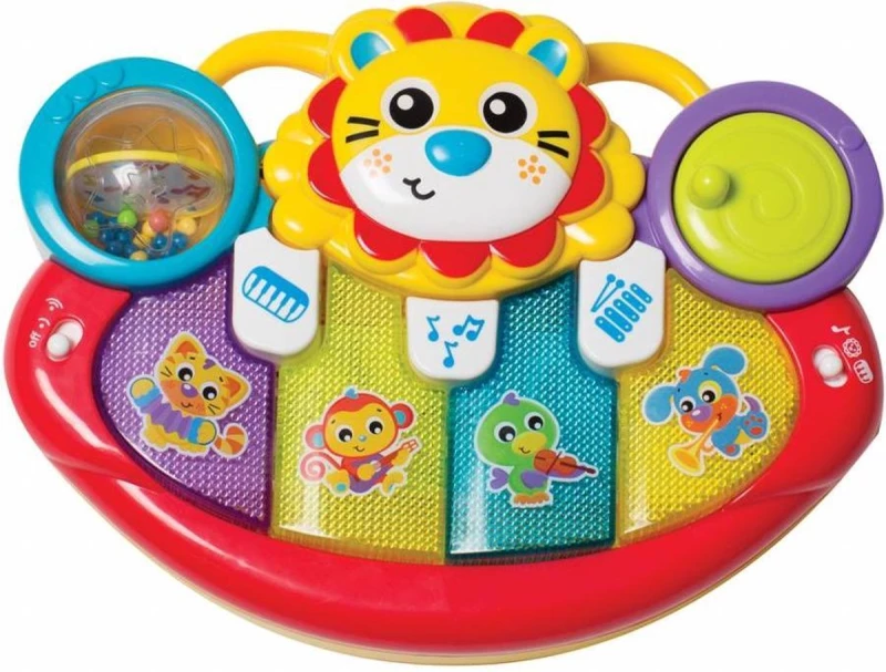 FREEON "LION KICK TOY"  ΔΙΑΔΡΑΣΤΙΚΟ ΠΑΙΧΝΙΔΙ ΠΙΑΝΟ 9321104855084