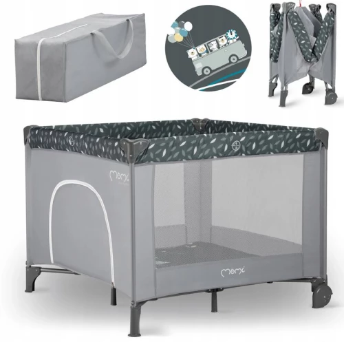 MOMI "MAMU" ΠΑΡΚΟΚΡΕΒΑΤΟ GREY 5900495948380
