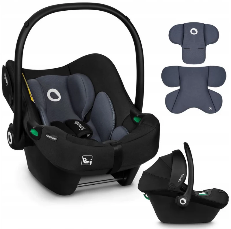 LIONELO ASTRID i-size ΚΑΘΙΣΜΑ ΑΥΤΟΚΙΝΗΤΟΥ BLACK 40-87cm 5903771705493