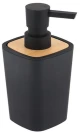 Dispenser rubber με bamboo μαύρο