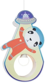 Κρεμαστό Φωτιστικό Οροφής Αστροναύτες Little Astronauts Panda