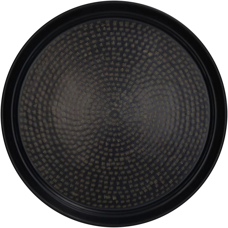 ArteLibre Δίσκος Μαύρο Αλουμίνιο 46x46x5cm - 05154962 - inde.gr