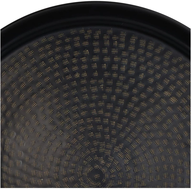 ArteLibre Δίσκος Μαύρο Αλουμίνιο 46x46x5cm - 05154962 - inde.gr