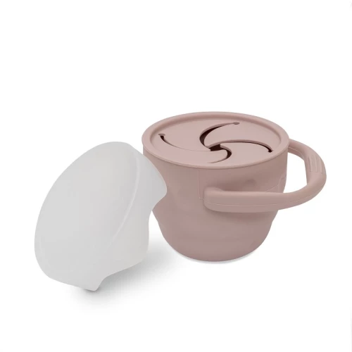 INTERBABY ΠΟΤΗΡΑΚΙ ΣΙΛΙΚΟΝΗΣ ΓΙΑ ΣΝΑΚ ΜΕ ΚΑΠΑΚΙ DARK PINK SI006-66