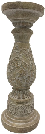 KAMAL ΚΗΡΟΠΗΓΙΟ POLYRESIN ΦΥΣΙΚΟ D10,7xH31,5cmINTHEBOX