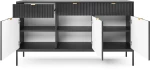 Μπουφές Nova Ανθρακί 154x39x83cm