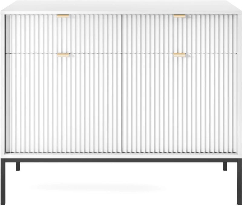 Μπουφές Nova Λευκό 104x39x83cm