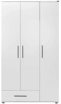 Ντουλάπα white Λευκό 103x187x52cm