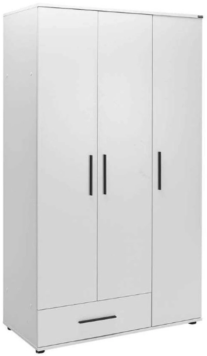 Ντουλάπα white Λευκό 103x187x52cm
