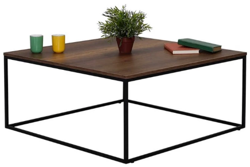 Τραπεζάκι Profil Καρυδί 80x42x80 cm