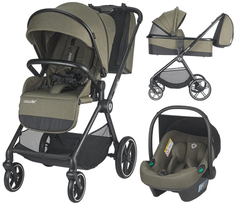 Coccolle Πολυκαρότσι Lissia 3in1 Moss green 323065680