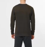 The Project Garments Acid Dye Organic Cotton Crew Neck Sweatshirt Meteorite