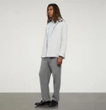 Aspesi Cotton Lyocell Pants Grey