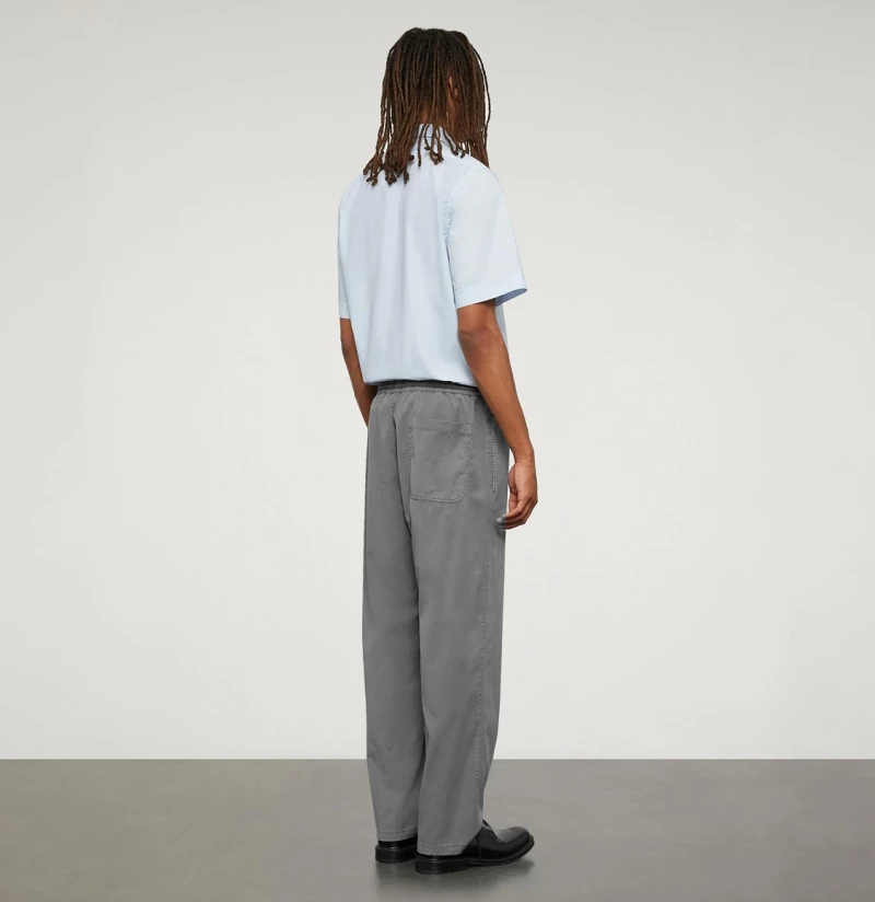 Aspesi Cotton Lyocell Pants Grey