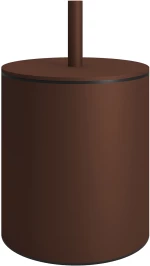 Χαρτοδοχείο 5Lit - Matt Wenge, Matt Wenge, Pam & Co, Ø20 x H35 (cm), 139-943