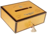 Πουροθήκη Υγραντήρας Πούρων Elie Bleu Cigar Humidor Medal Yellow