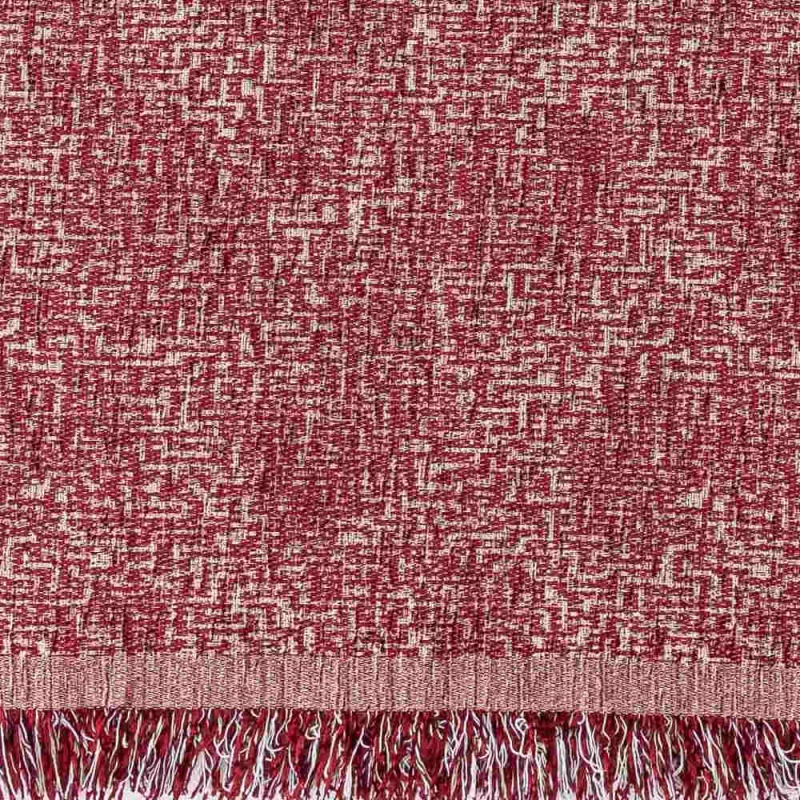 Ριχτάρι Σενίλ Πολυθρόνας Tile Borea Home Textiles - Πετρόλ