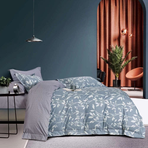 Παπλωματοθήκη Εμπριμέ Σετ Folio Υπέρδιπλη Borea Home Textiles