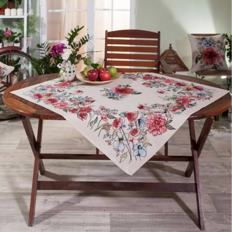 Τραπεζομάντηλο Terrassa Teoran 140x140cm