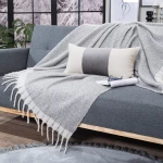Ριχτάρι-Κουβέρτα Καναπέ Mohair 11 Teoran 130 x 150cm