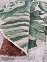 ΧΑΛΙ LEAVES 006/L - Klonaras Home Fashion 135cm x 190cm