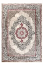 Tzikas Carpets 33116-ΓΚΡΙ-ΡΟΖ Χαλί ELEMENTS ΣΕΤ ΚΡΕΒ/ΡΑΣ 067X150 (2) / 067X230 (1)