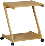 Βοηθητικό τραπέζι Fit pakoworld MDF φυσικό 50x39x59εκ